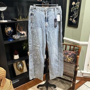 Habitual High Rise Side Panel Barrel Leg Jeans – Size 10/30 – NWT